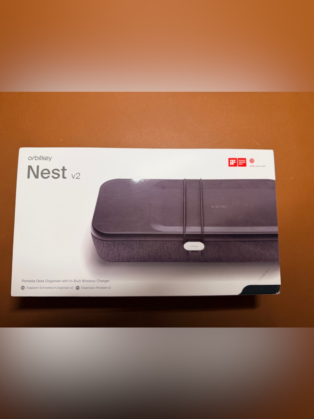 Orbitkey Nest V2 Desk Organizer - Charcoal BRAND NEW